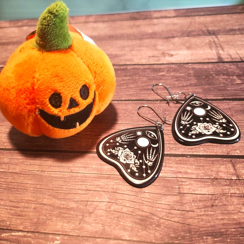 Spooky Planchette Earrings